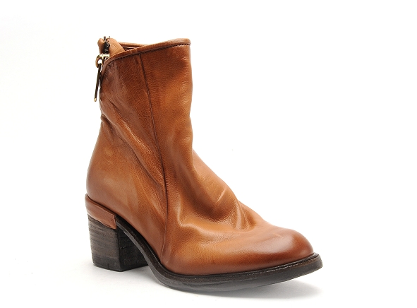 As98 air step boots bottine talons femme a24208 marron