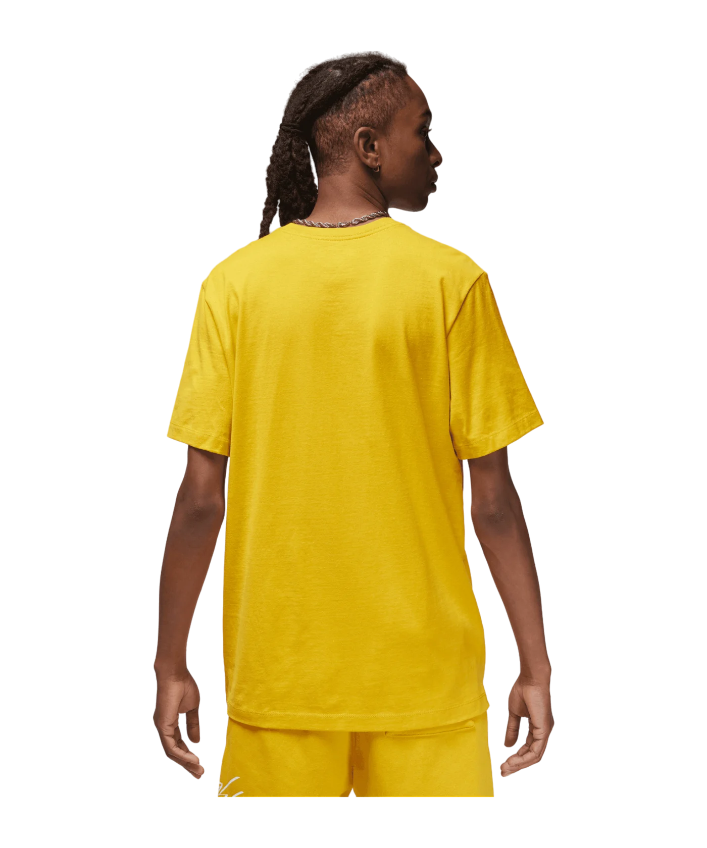 Jordan MJ Jumpman Crew T-Shirt Gelb Weiss F752