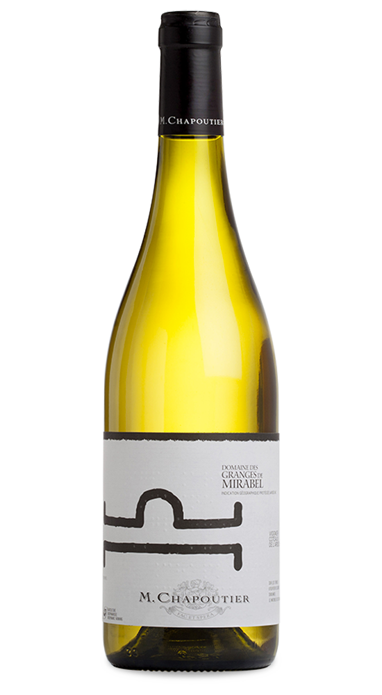 M.Chapoutier- Domaine des granges de Mirabel blanc 2020  Ardèche-Coteaux de l'Ardèche - Blanc-