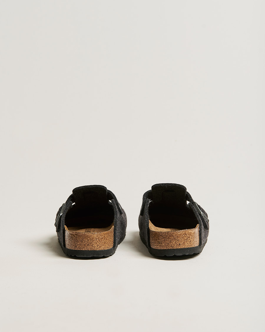 BIRKENSTOCK Boston Classic Footbed Wool Felt Antracite