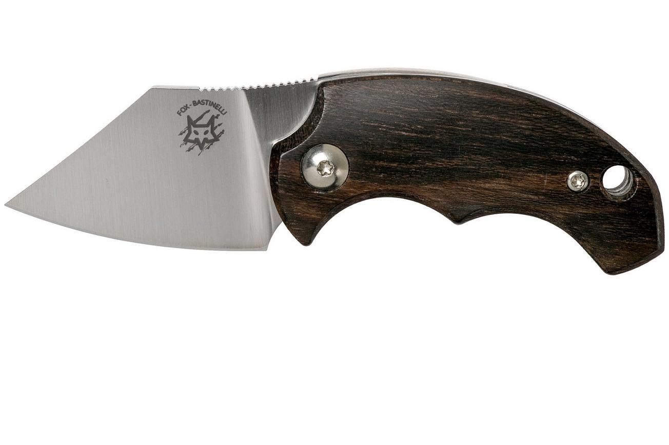 Fox BB Drago FX-519ZW Ziricote Wood zakmes, Bastinelli design