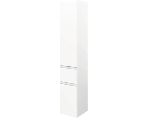 Pelipal Xpressline 4035 hoge kast, 30 cm breed, wit met geïntegreerde greepuitsparing