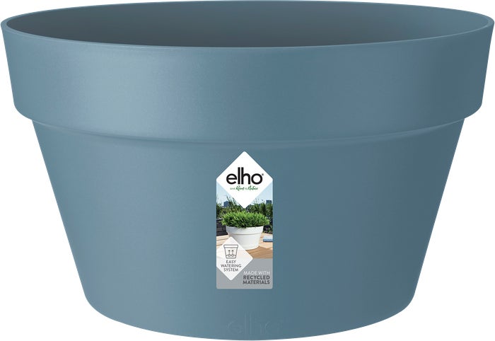 Elho plantenschaal Loft Urban blauw D 34,5 H 20,2 cm