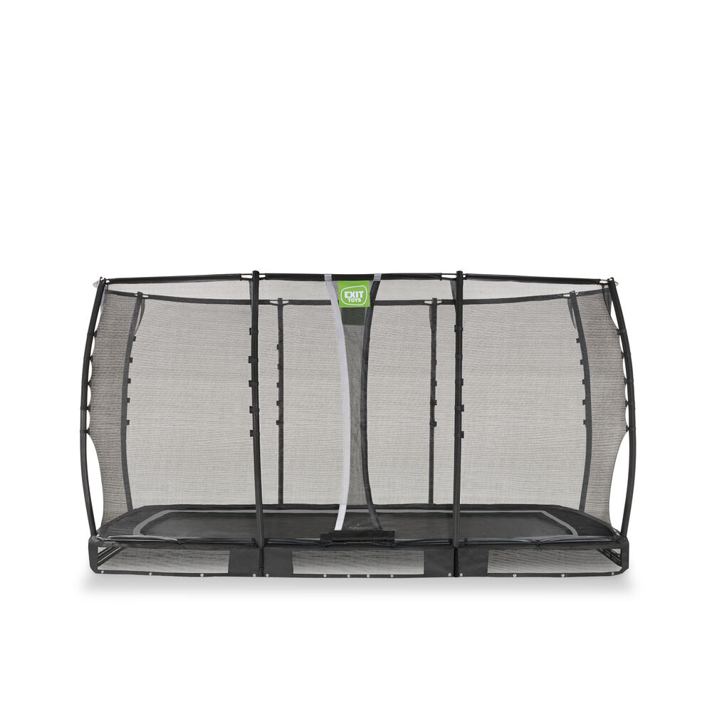 EXIT Allure Premium - Inground trampoline - Zwart - 1x214x366 cm