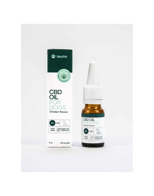 Natupet Cbd Oil For Dogs 4% Kip - Hennepolie