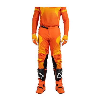 Pantalon cross Leatt 5.5 I.K.S 2025 - Orange / Noir