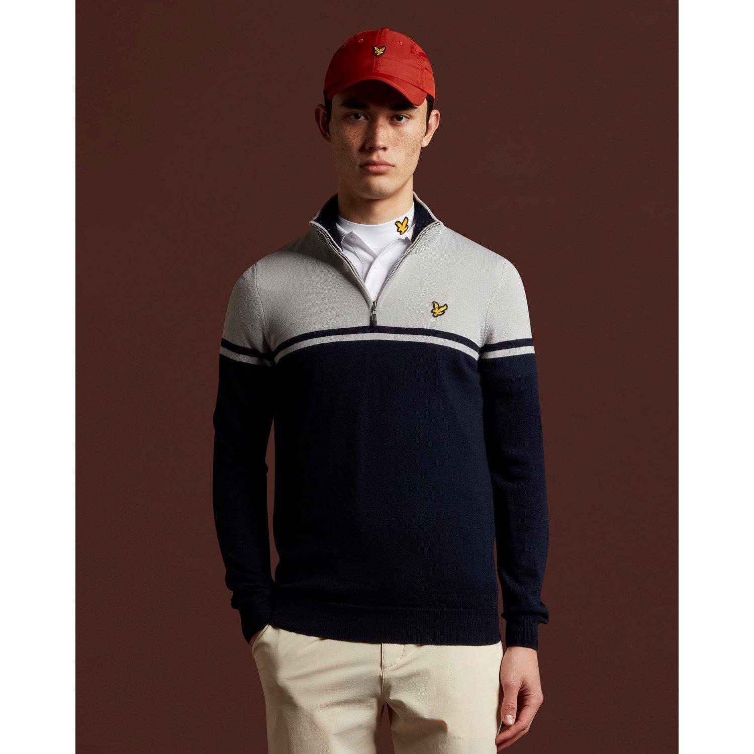 Lyle and Scott Q Zip Pullover Sn99