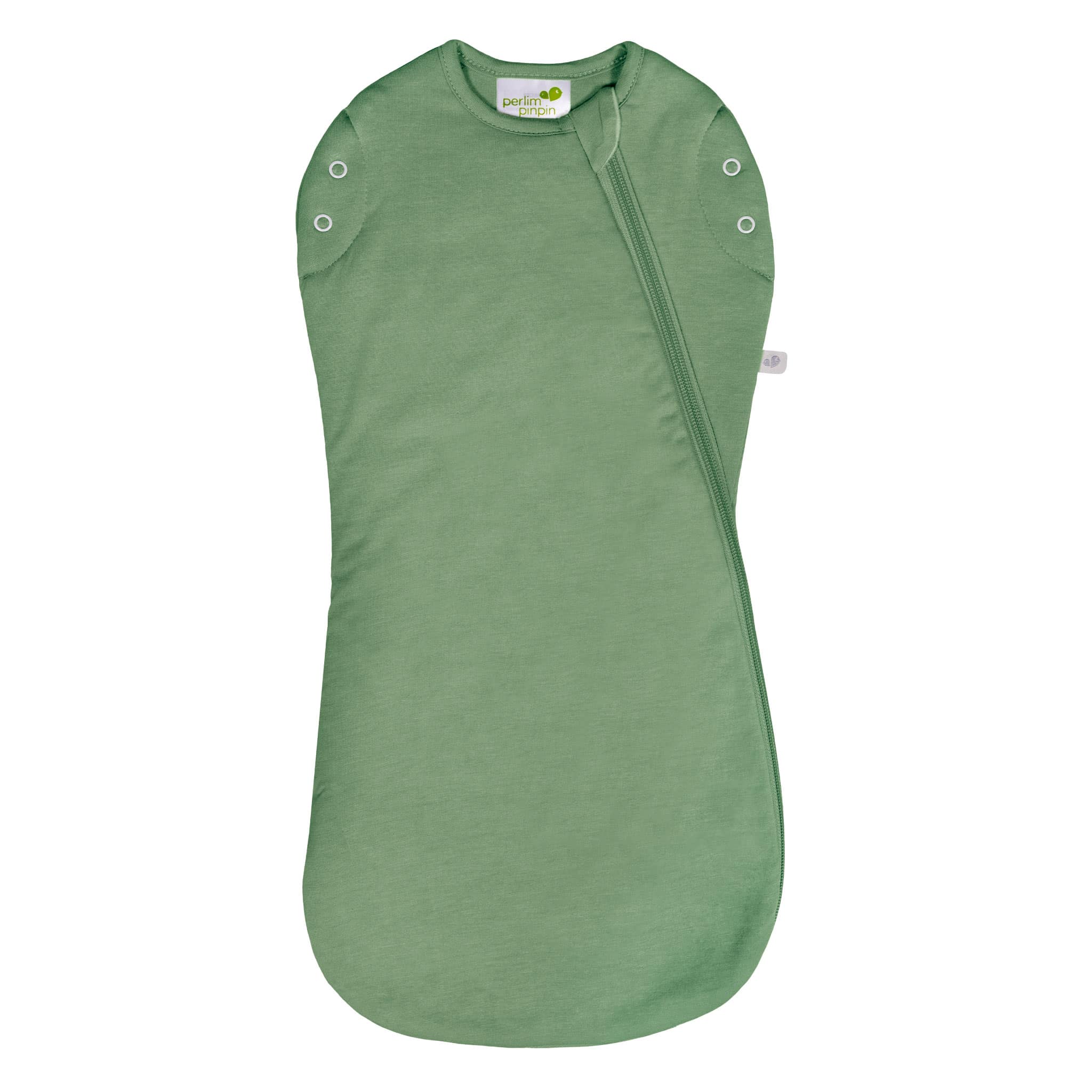 Perlimpinpin Sac de Nuit Nouveau-Né Bambou - Vert