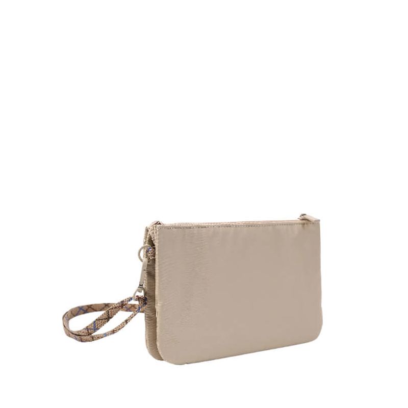 Sac bandoulière Emma 24 cm Creased Safary Beige