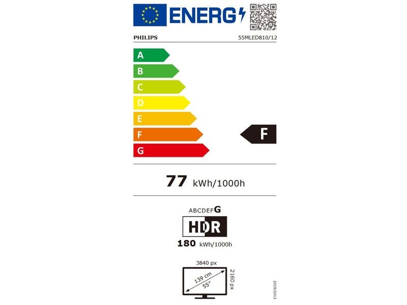 Philips TV 55MLED810/12 55