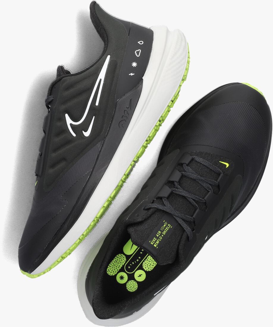 NIKE zwarte nike lage sneakers air winflo shield