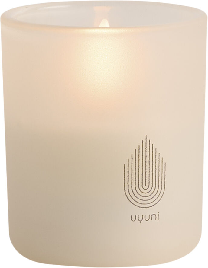 Uyuni Glass Candle, Vanilla, 2-pack, 6x7 cm Vanilla