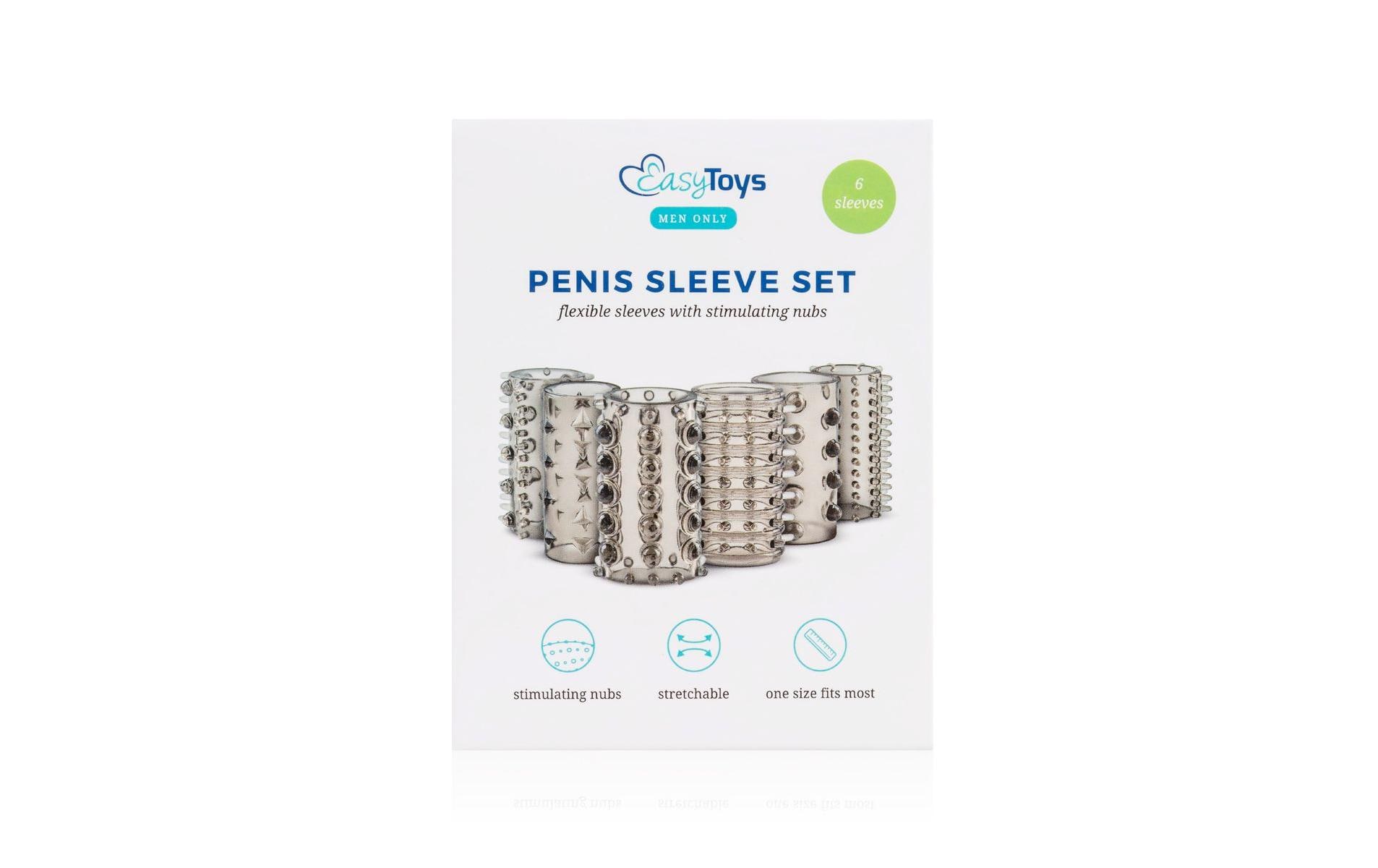 Penishülle Set transparentExtender-Hülle für den Penis