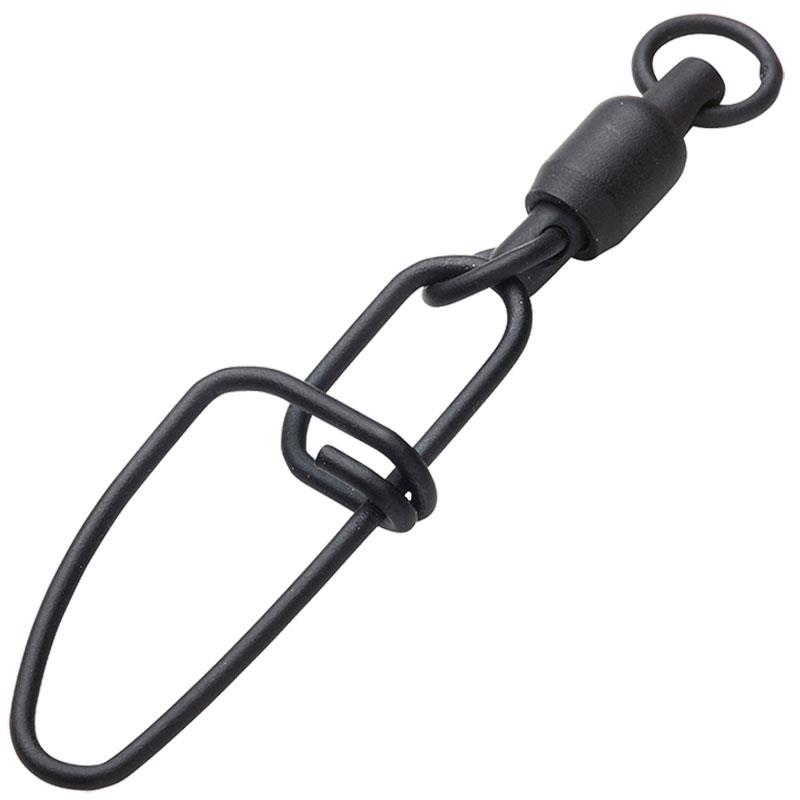 Emérillon Agrafe Madcat Stainless Ball Bearing Swivel With Crosslock Snap