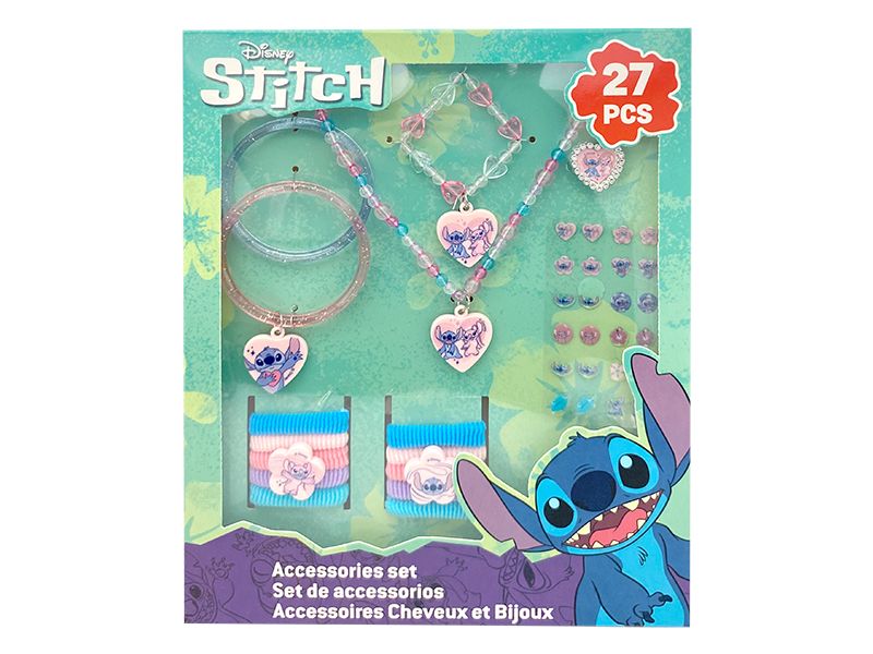 Stitch Stitch Haar- und Schmuck-Set Stitch 27-teiliges Haar- und Schmuckset