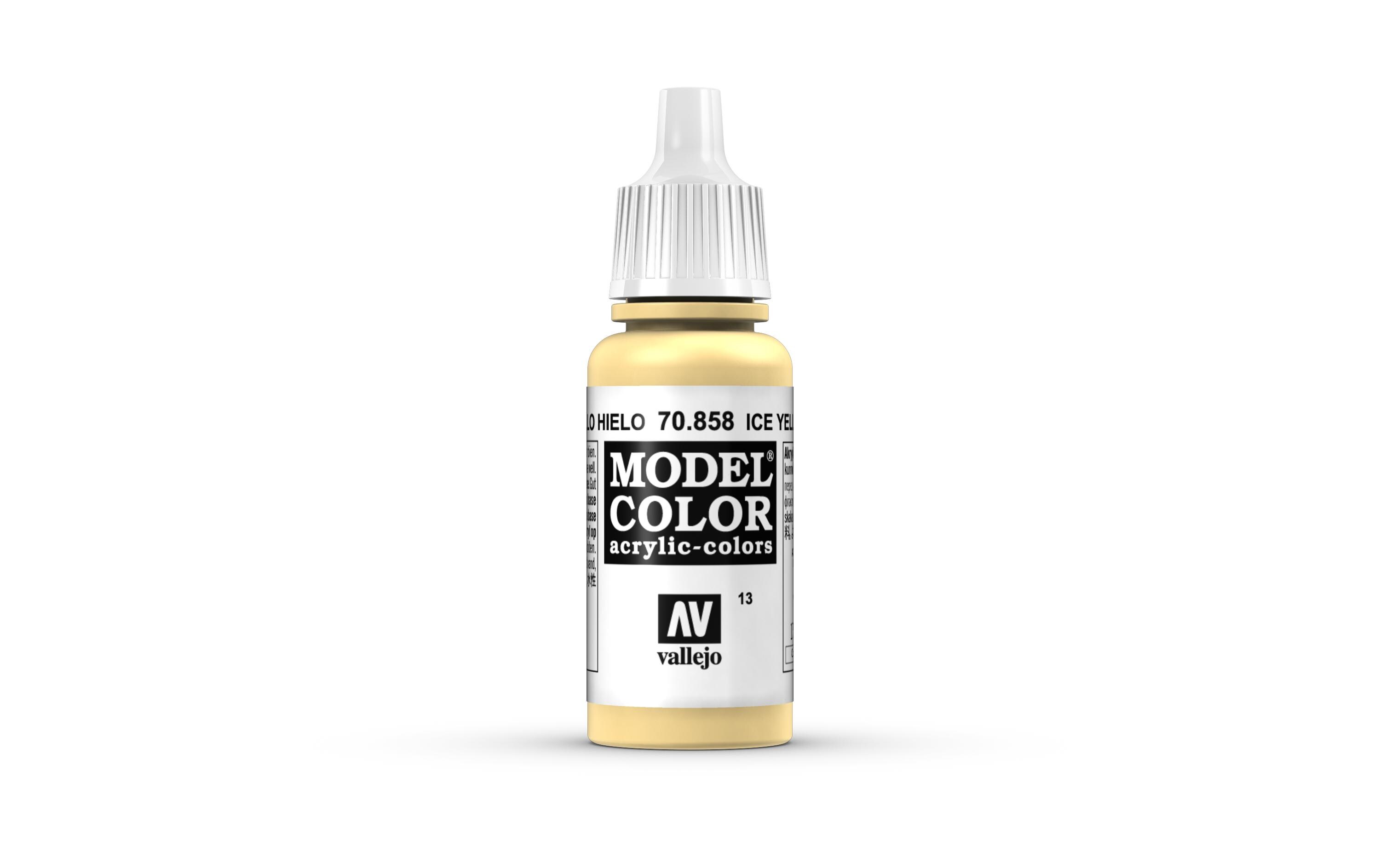 Acrylfarbe Matt, Eisgelb 17 mlModel Color Ice Yellow