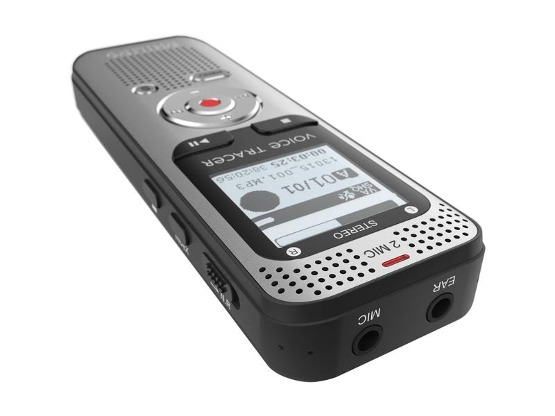 Philips Diktiergerät VoiceTracer DVT2015 Audiorecorder mit aussergewöhnlicher Aufnahmequalität