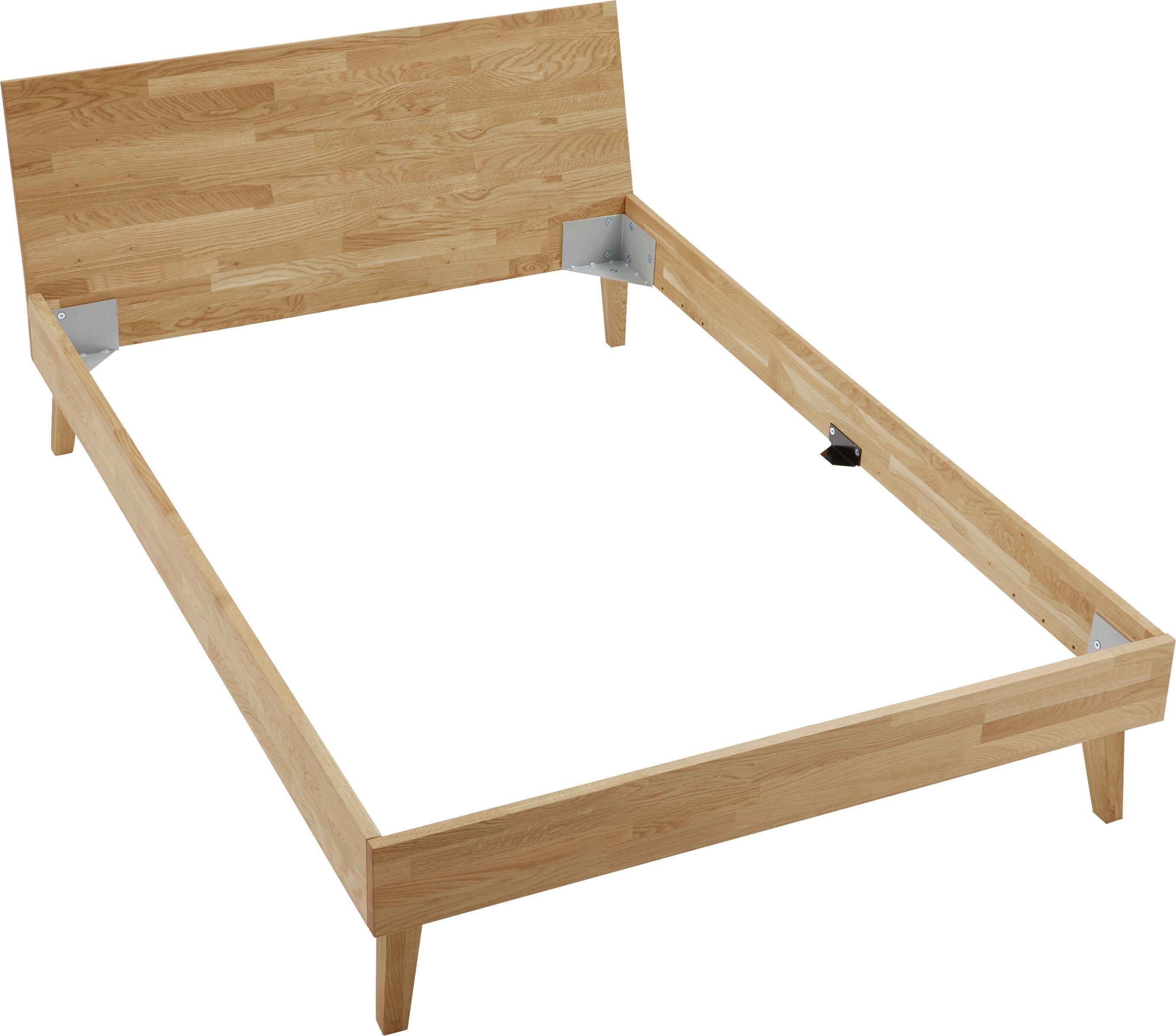 CARA Bett - Eiche / B: 140.0 cm x T: 200.0 cm