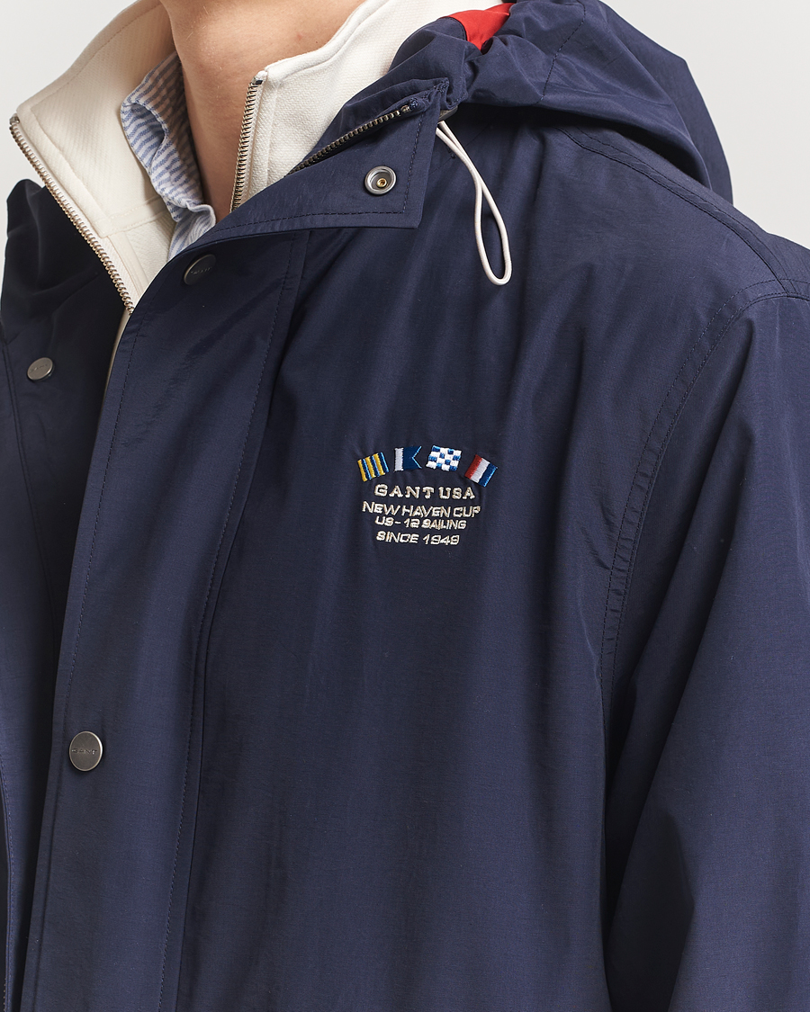 GANT Blocked Windshielder Jacket Classic Blue