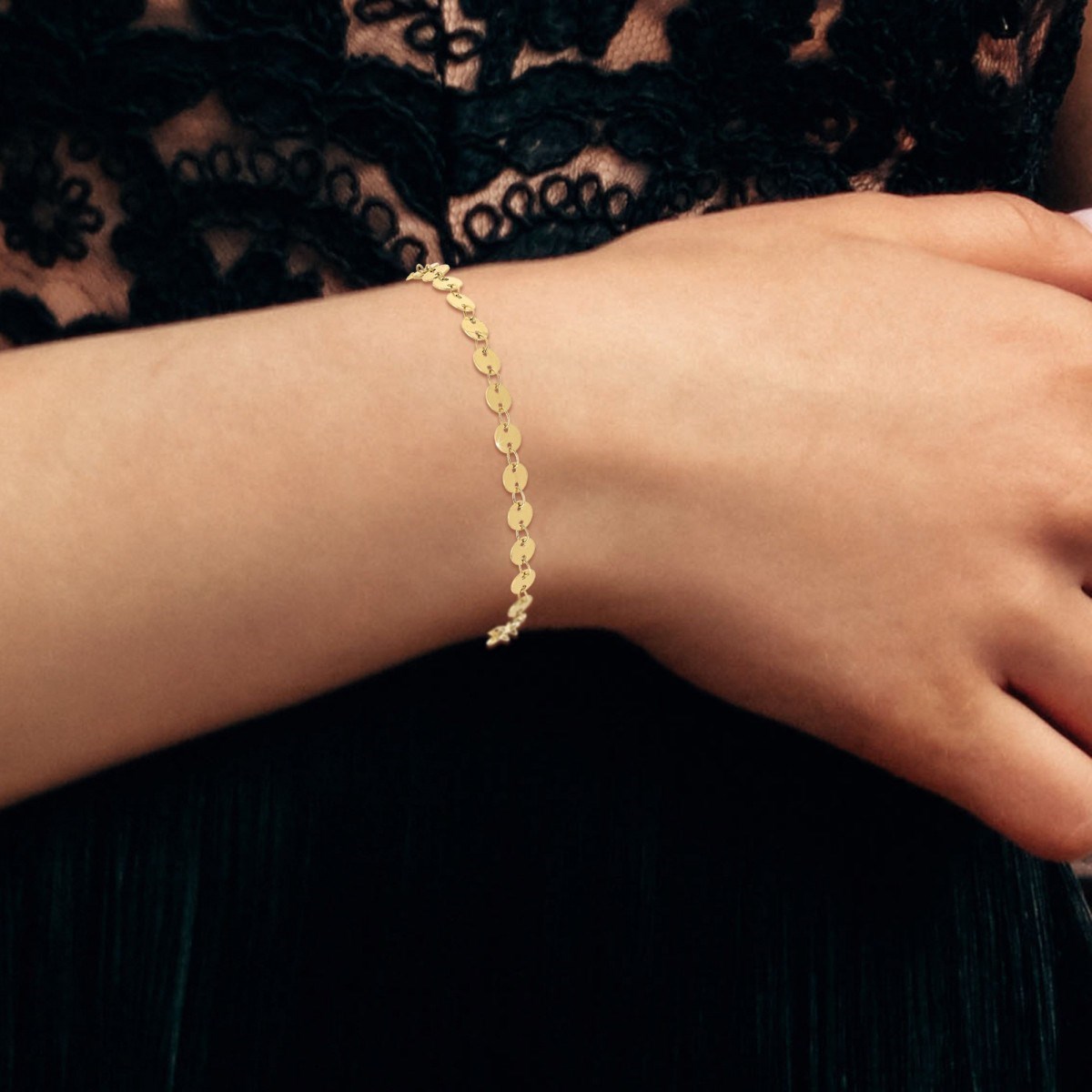 Bracelet grain de café par SC Bohème