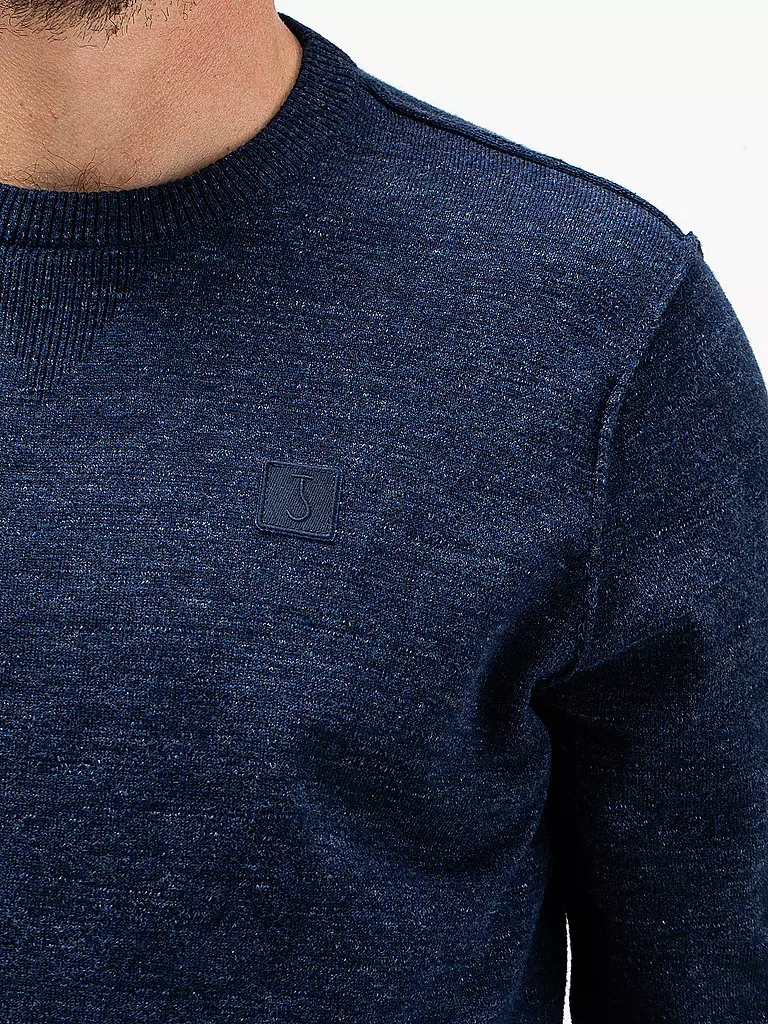 BUTCHER OF BLUE Pullover CLIFDEN blau