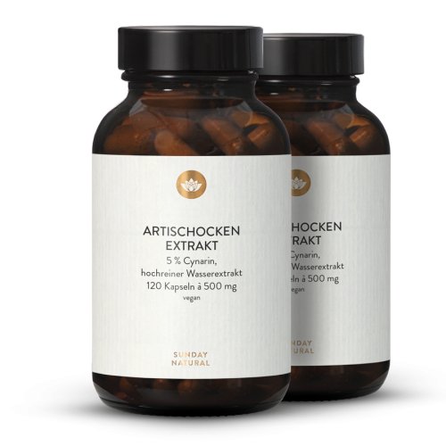 Sunday Natural Products  ArtischockenExtrakt Kapseln