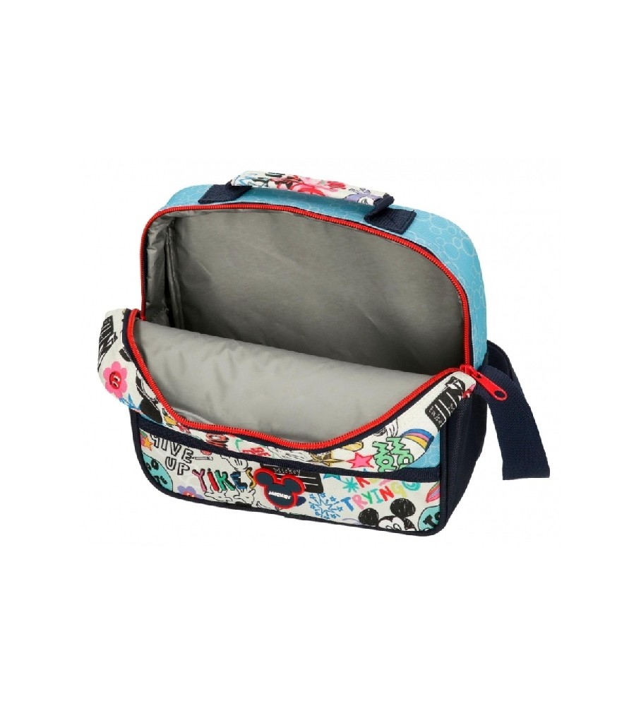 Nécessaire Disney Mickey Be Cool com alça de ombro ajustável - Azul