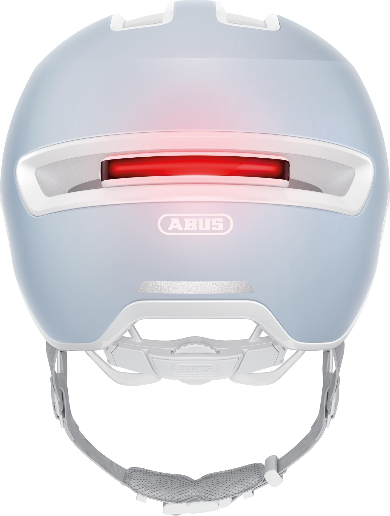 ABUS HUD-Y cykelhjelm LED Pure Aqua