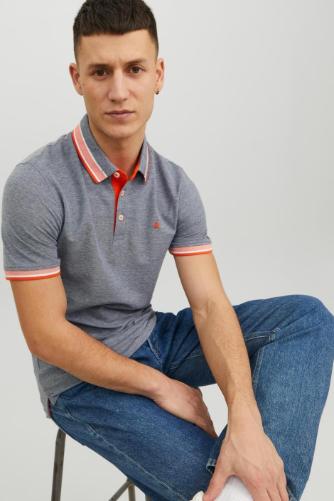 Jack & Jones blauwe heren polo