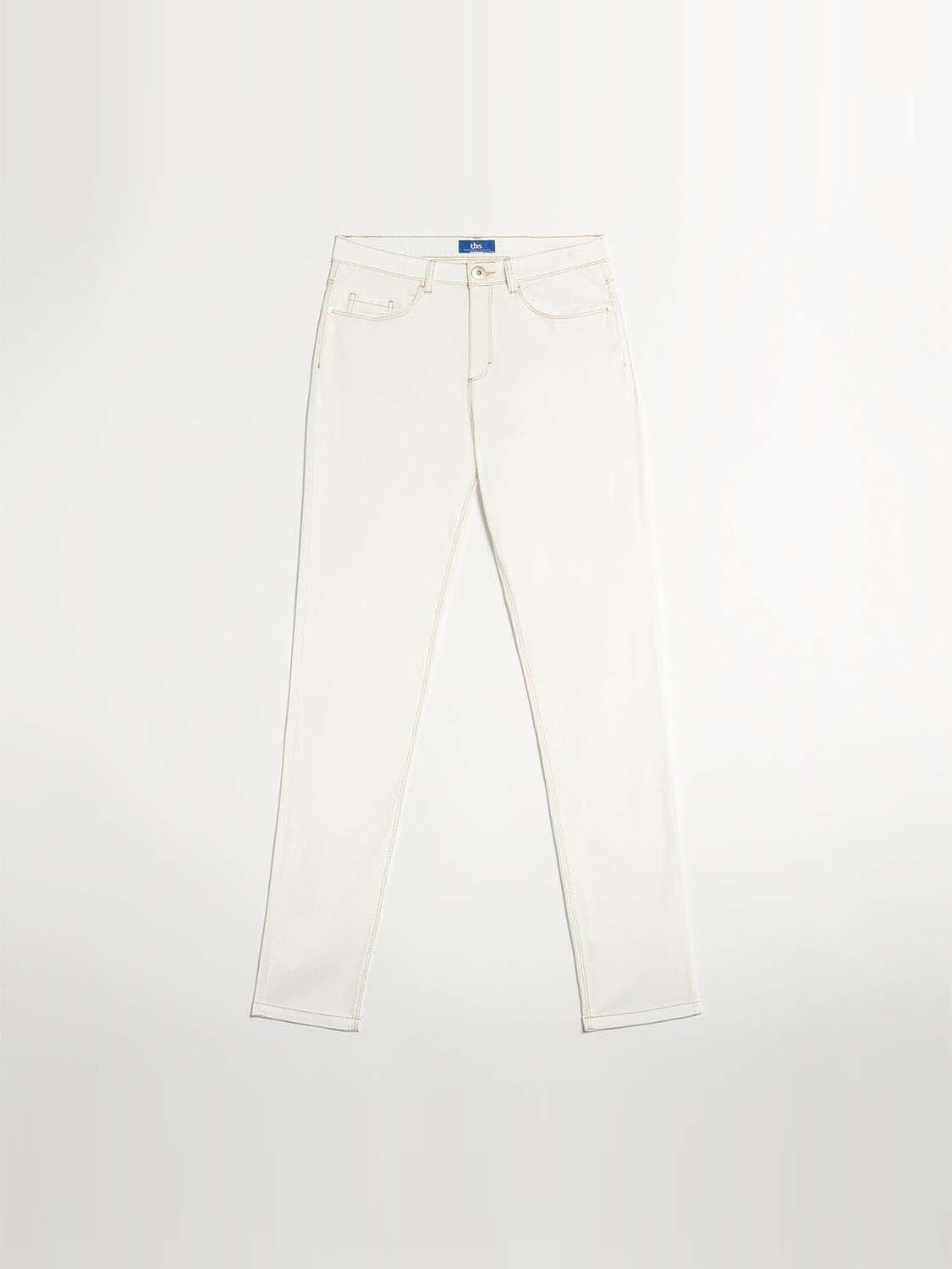 Pantalon Femme Matière Eco-Conçue Blanc