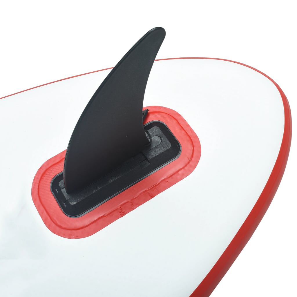 vidaXL Middenvin voor SUP boards 18,3x21,2 cm kunststof zwart