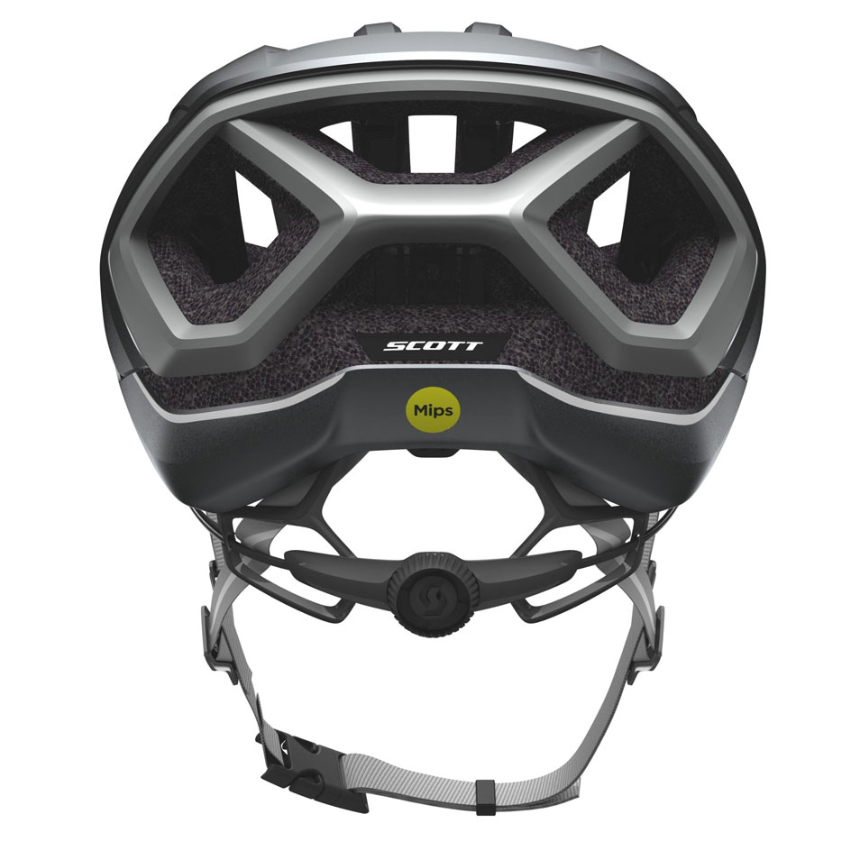 Scott Centric Plus Cykelhjelm Dark Silver/Reflective Grey