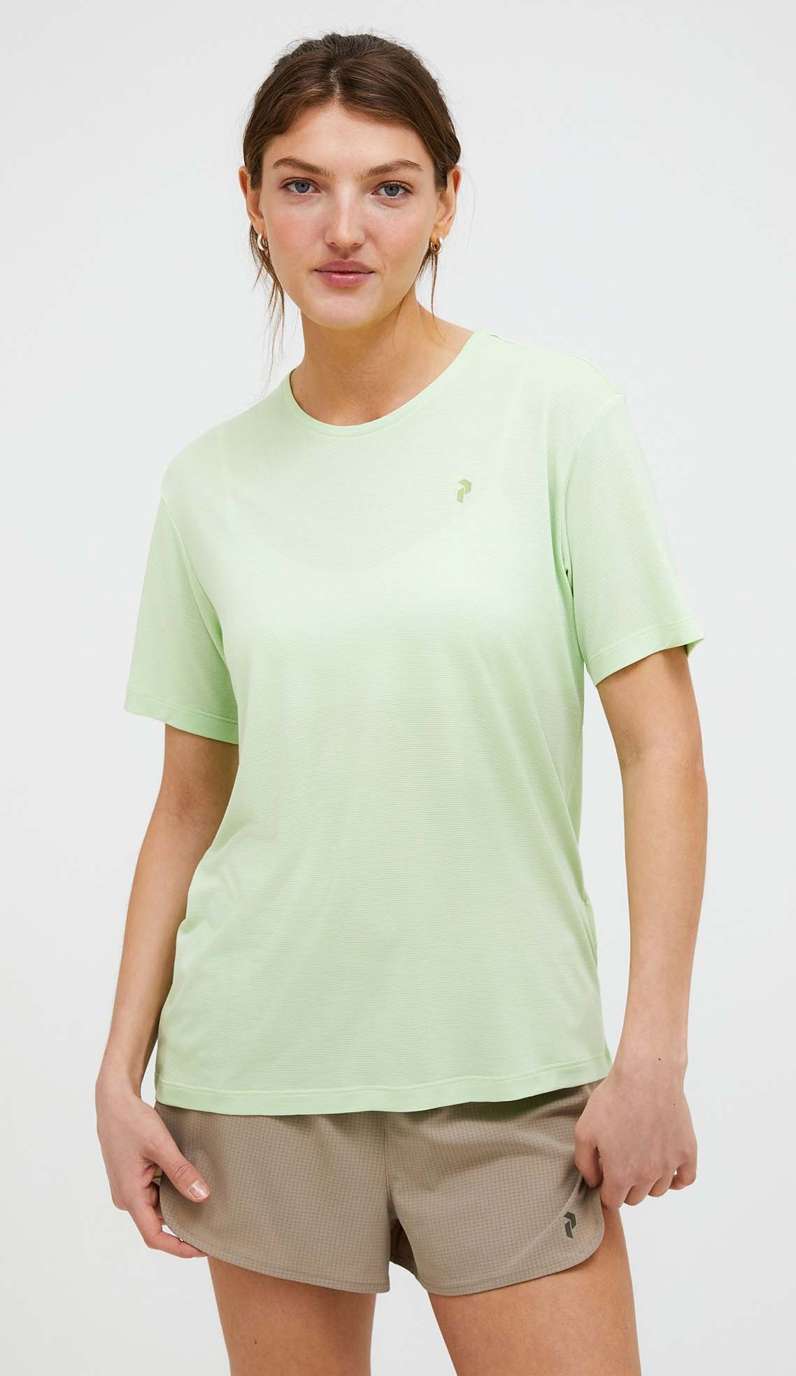 Delta SS Tee Dame Vivid Green