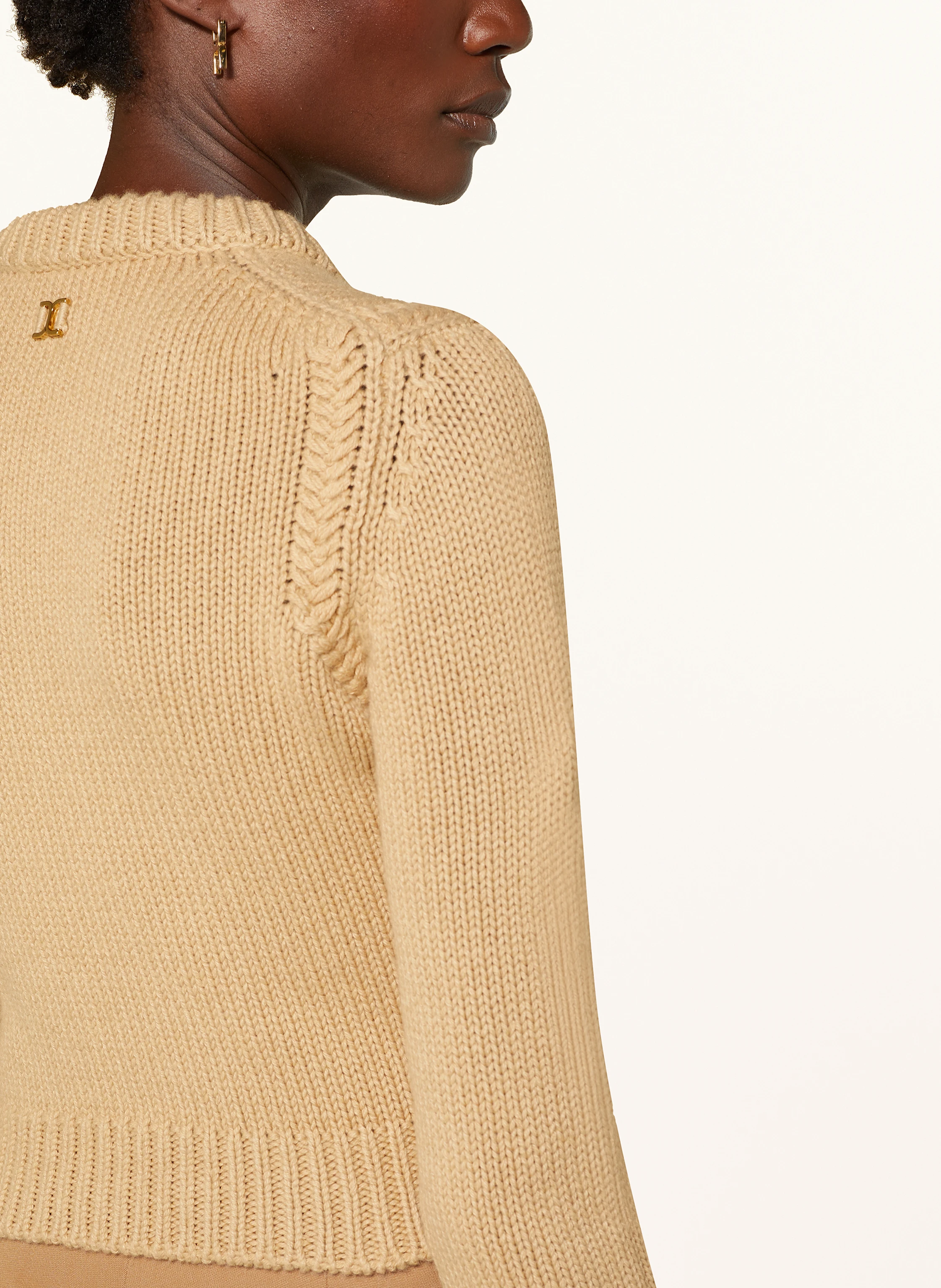 Chloé Cropped-Pullover mit Cashmere