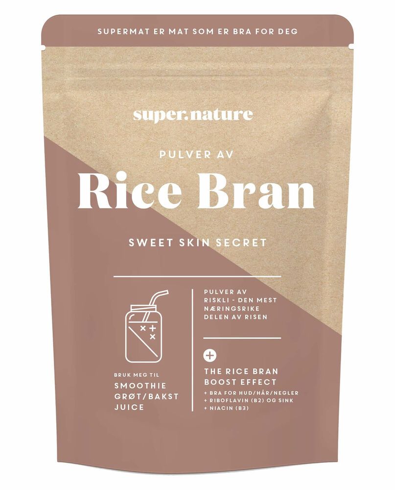 Supernature Rice Bran pulver