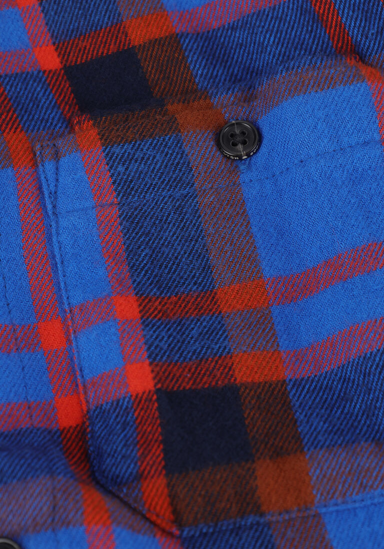 SCOTCH & SODA blauwe scotch & soda casual overhemd 167558-22-fwbm-d20