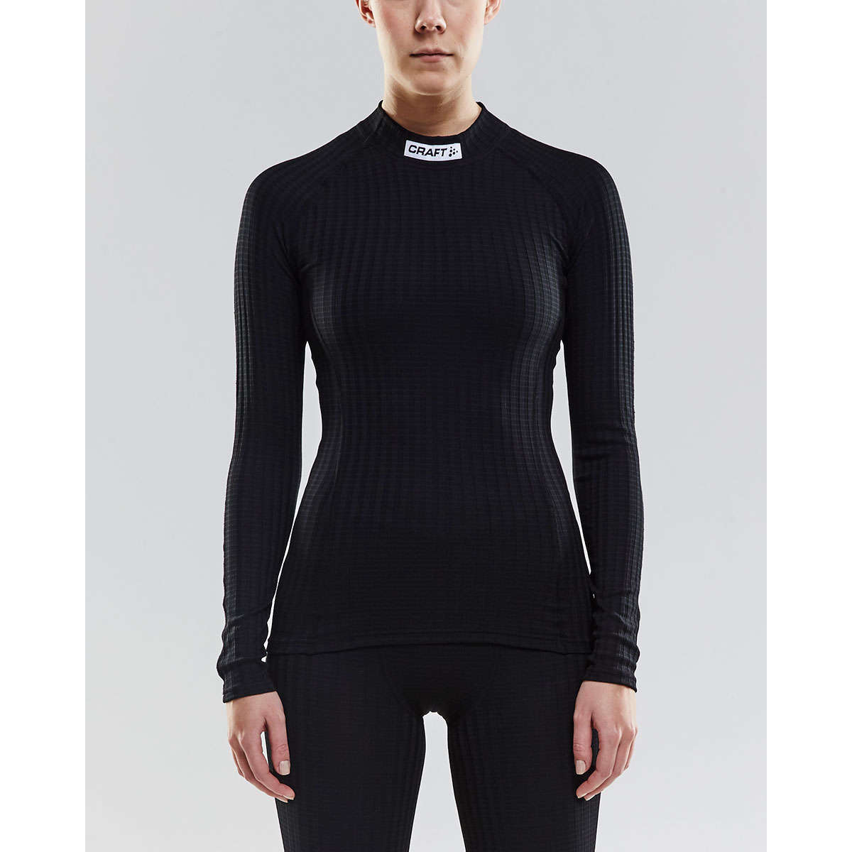 Craft Progress Crewneck 3-Pack Thermoshirt Lange Mouwen Zwart/Zwart Dames