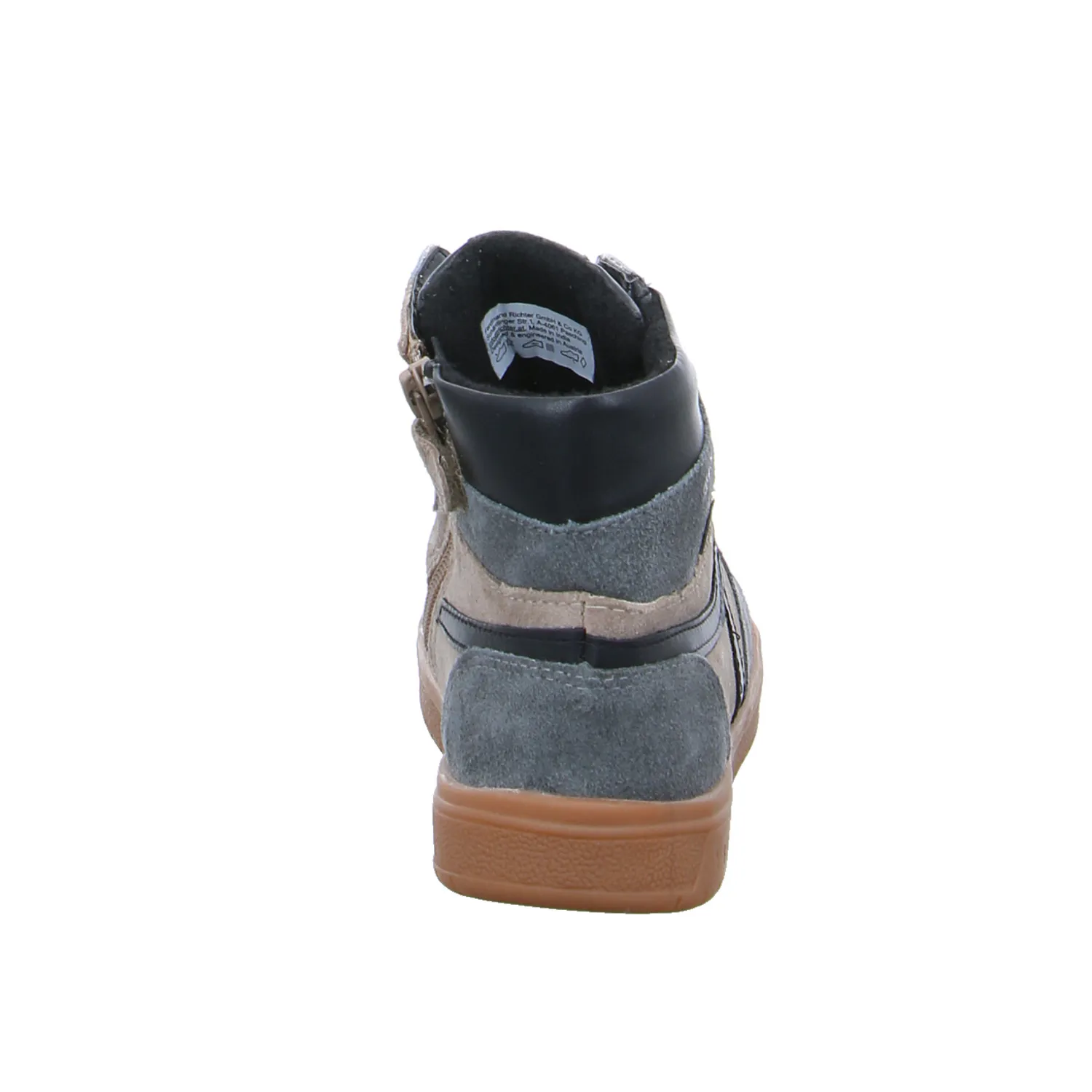 RICHTER Jugend-Boot Grau Leder  Sneaker high