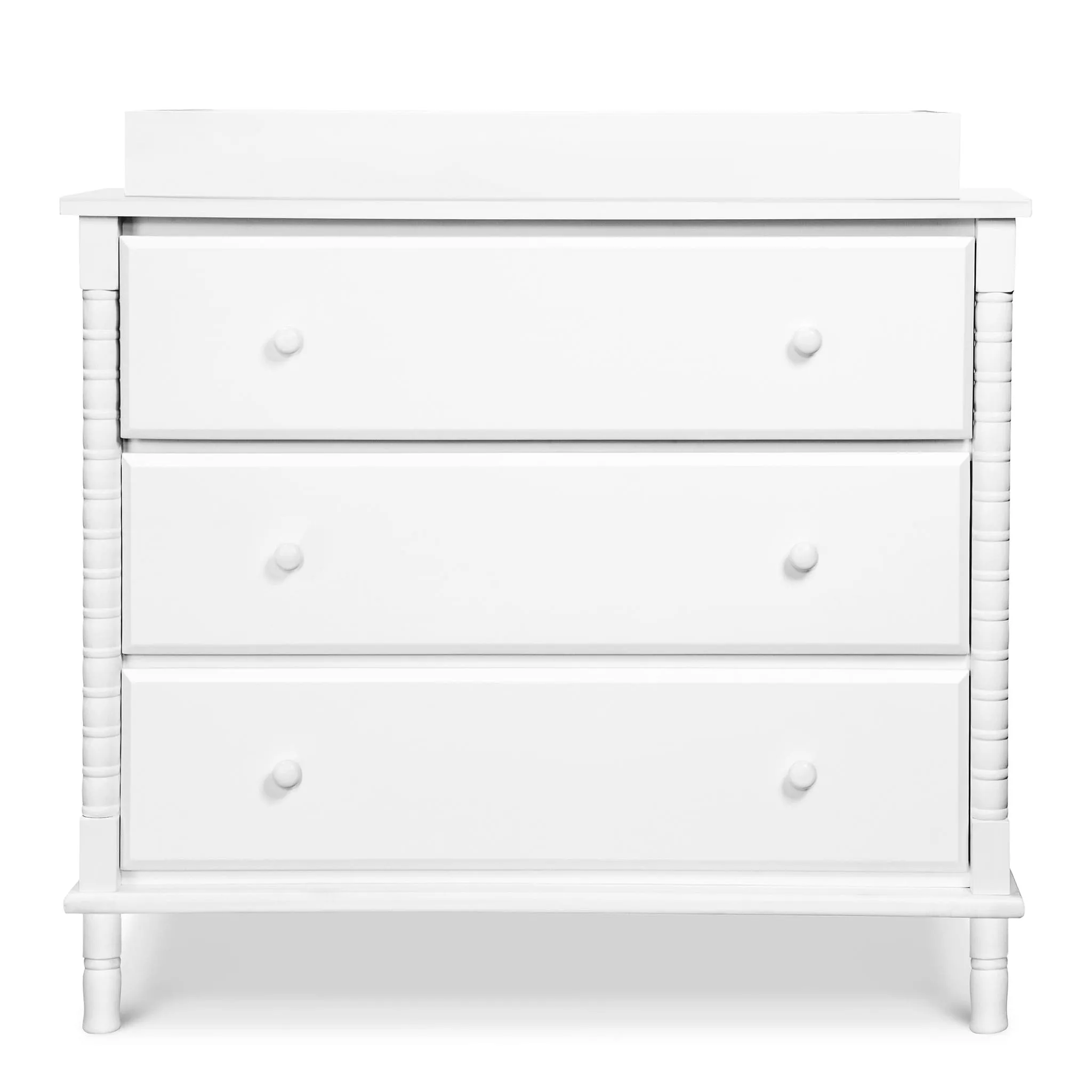 DaVinci Bureau 3 Tiroirs Jenny Lind Spindle - Blanc