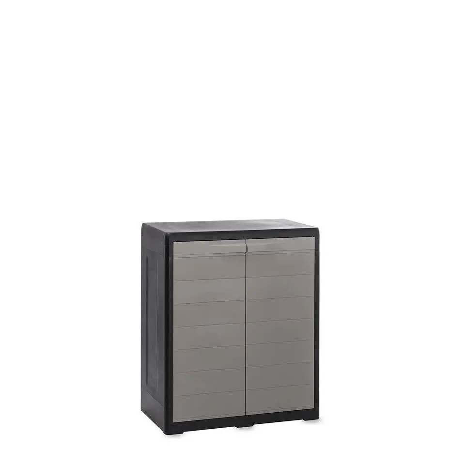 Toomax Elegance XL opbergkast laag - lichtgrijs/antraciet