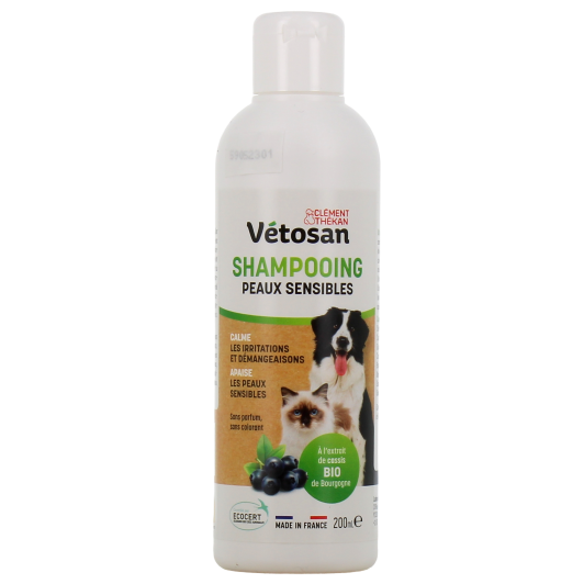 Clément Thékan Vétosan Shampooing Peaux Sensibles