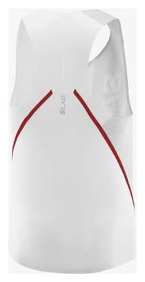 Débardeur Salomon S/LAB Speed Blanc Homme