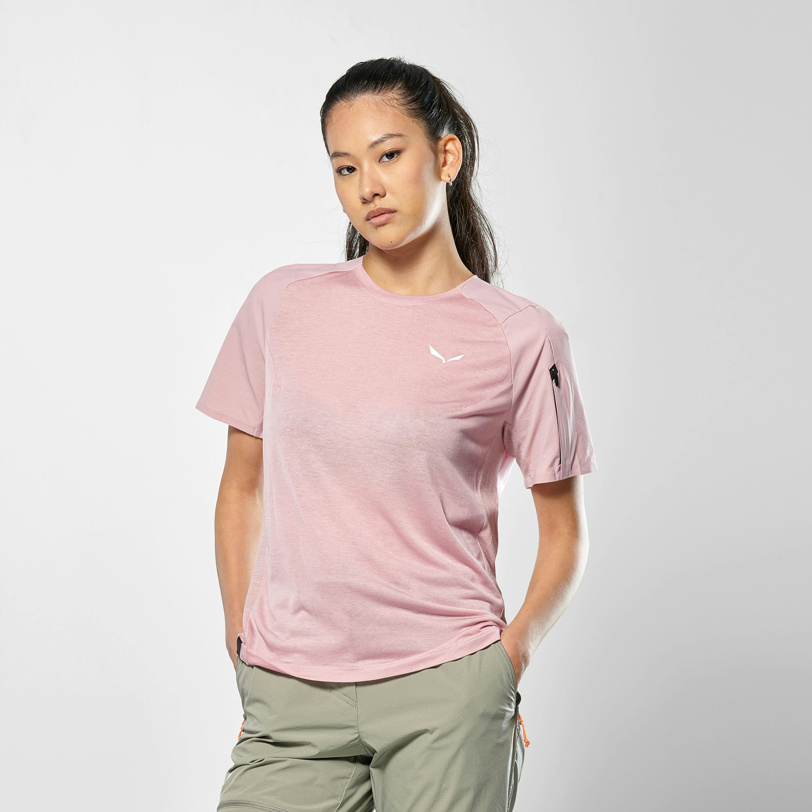 Puez Merino Hybrid T-Shirt Damen
