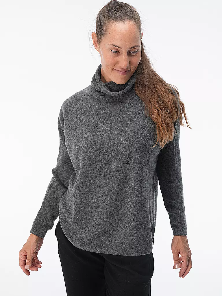 DAVIDA Kaschmirpullover  grau