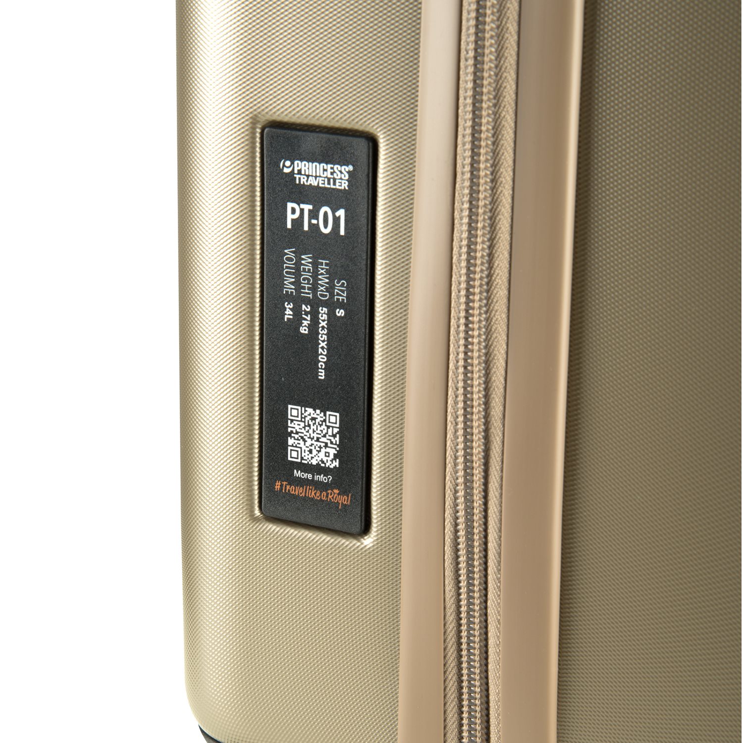 Princess Traveller PT-01 Deluxe Cabin Trolley pristine bronze