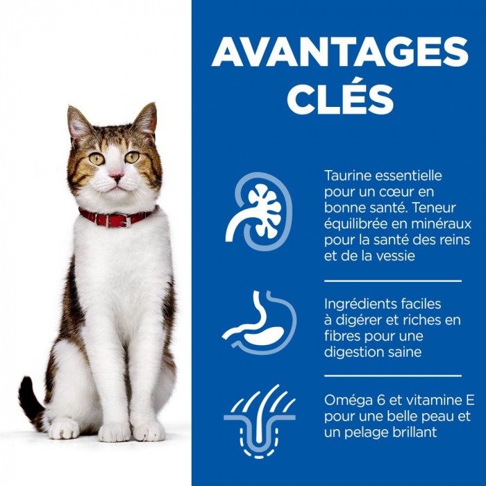 HILL'S Science Plan Mature Adult 7+ au Thon - Croquette pour chat