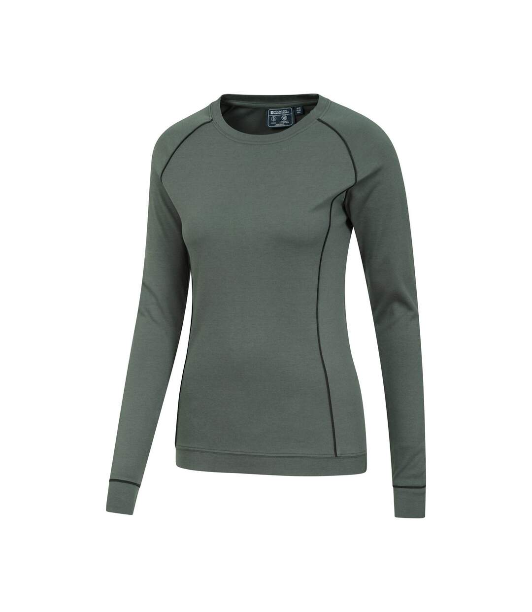 Mountain Warehouse - Haut BAMBOO - Femme (Kaki foncé) - UTMW2094