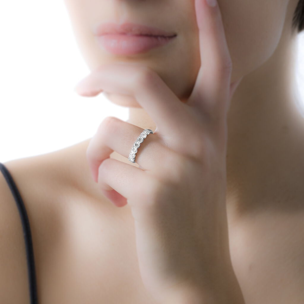 Alliance Eloise Or Blanc Diamant