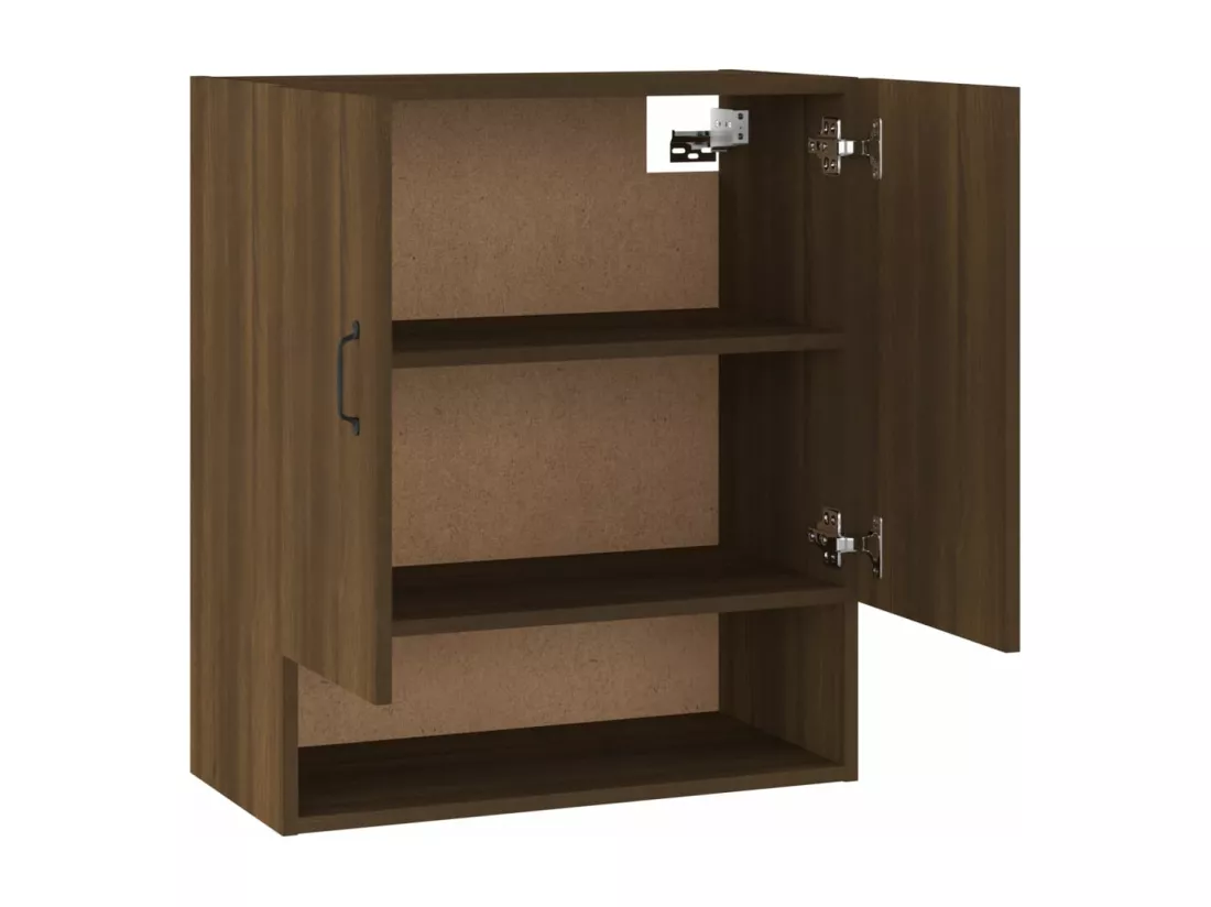Armoire murale Chêne marron 60x31x70 cm Bois d'ingénierie