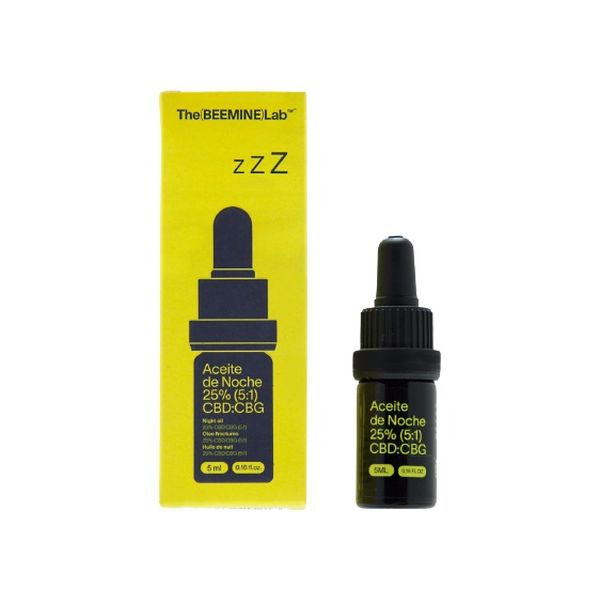 the Beemine Lab 25% Óleo de Noite CBD 5ml